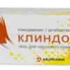 Клиндовит гель д/наружн. прим. 1% 30 г №1, Акрихин ХФК ОАО